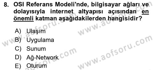 Web Yayıncılığı Dersi 2021 - 2022 Yılı (Vize) Ara Sınav Soruları 8. Soru