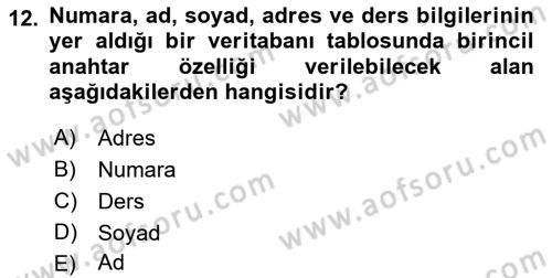 Web Yayıncılığı Dersi 2022 - 2023 Yılı (Final) Dönem Sonu Sınav Soruları 12. Soru