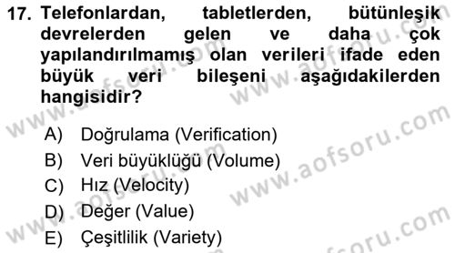 Web Yayıncılığı Dersi 2022 - 2023 Yılı (Final) Dönem Sonu Sınav Soruları 17. Soru