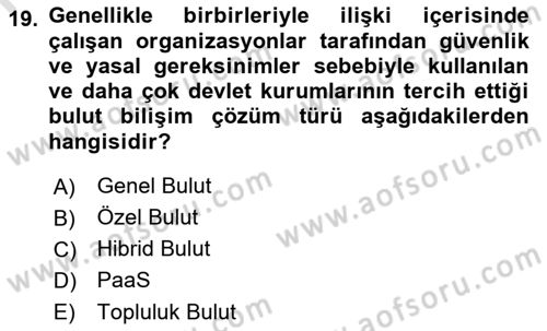 Web Yayıncılığı Dersi 2022 - 2023 Yılı (Final) Dönem Sonu Sınav Soruları 19. Soru