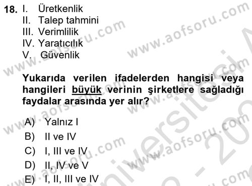 Web Yayıncılığı Dersi 2022 - 2023 Yılı Yaz Okulu Sınav Soruları 18. Soru