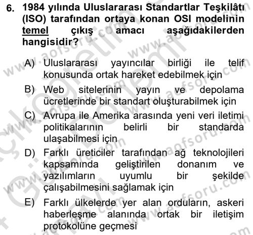 Web Yayıncılığı Dersi 2023 - 2024 Yılı (Vize) Ara Sınav Soruları 6. Soru