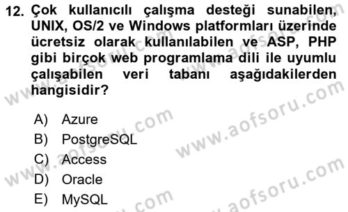 Web Yayıncılığı Dersi 2023 - 2024 Yılı (Final) Dönem Sonu Sınav Soruları 12. Soru