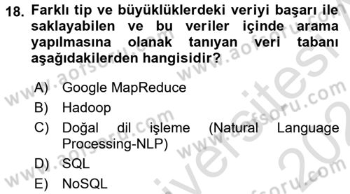 Web Yayıncılığı Dersi 2023 - 2024 Yılı (Final) Dönem Sonu Sınav Soruları 18. Soru