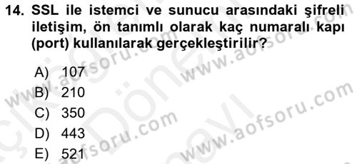 Web Yayıncılığı Araçları Dersi 2016 - 2017 Yılı (Final) Dönem Sonu Sınav Soruları 14. Soru