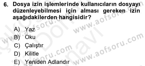 Web Yayıncılığı Araçları Dersi 2016 - 2017 Yılı (Final) Dönem Sonu Sınav Soruları 6. Soru