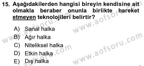 Web Yayıncılığı Araçları Dersi 2018 - 2019 Yılı (Final) Dönem Sonu Sınav Soruları 15. Soru