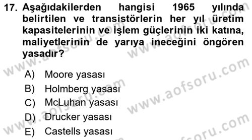 Web Yayıncılığı Araçları Dersi 2018 - 2019 Yılı Yaz Okulu Sınav Soruları 17. Soru
