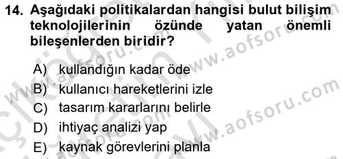 Web Yayıncılığı Araçları Dersi 2023 - 2024 Yılı Yaz Okulu Sınav Soruları 14. Soru