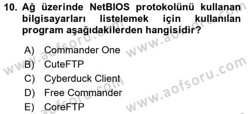 Web Yayıncılığı Araçları Dersi 2025 - 2026 Yılı (Vize) Ara Sınav Soruları 10. Soru