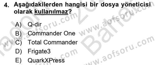 Web Yayıncılığı Araçları Dersi 2025 - 2026 Yılı (Vize) Ara Sınav Soruları 4. Soru