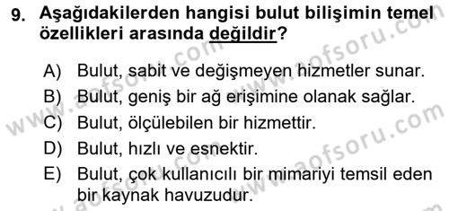 Web Yayıncılığı Araçları Dersi 2025 - 2026 Yılı (Final) Dönem Sonu Sınav Soruları 9. Soru