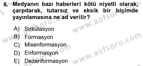Web Okuryazarlığı Dersi 2021 - 2022 Yılı (Final) Dönem Sonu Sınav Soruları 6. Soru