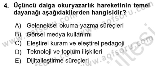 Web Okuryazarlığı Dersi 2025 - 2026 Yılı (Vize) Ara Sınav Soruları 4. Soru