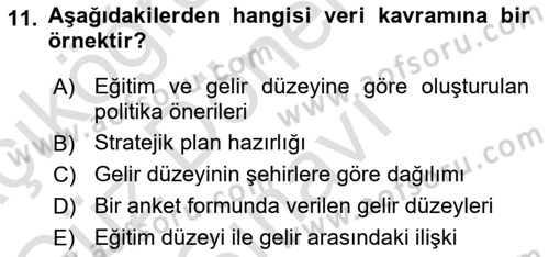 Web Okuryazarlığı Dersi 2025 - 2026 Yılı (Final) Dönem Sonu Sınav Soruları 11. Soru