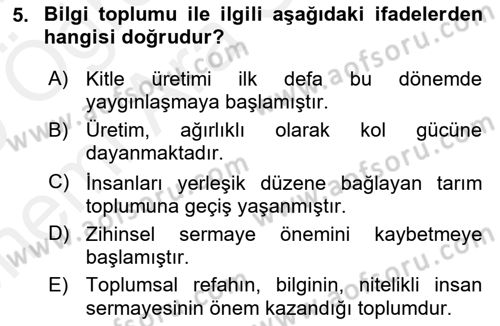 Web’de Telif Hakları ve Etik Dersi 2018 - 2019 Yılı (Vize) Ara Sınav Soruları 5. Soru