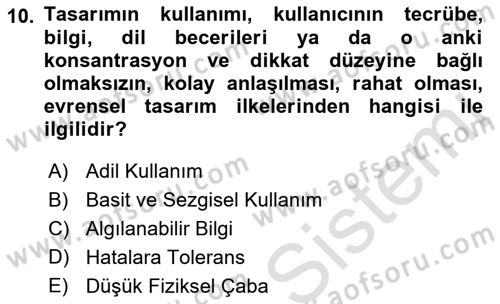 Web’de Telif Hakları ve Etik Dersi 2021 - 2022 Yılı Yaz Okulu Sınav Soruları 10. Soru