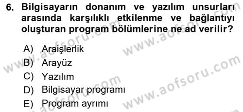 Web’de Telif Hakları ve Etik Dersi 2023 - 2024 Yılı (Vize) Ara Sınav Soruları 6. Soru
