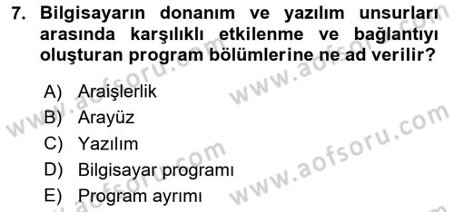 Web’de Telif Hakları ve Etik Dersi 2024 - 2025 Yılı (Vize) Ara Sınav Soruları 7. Soru