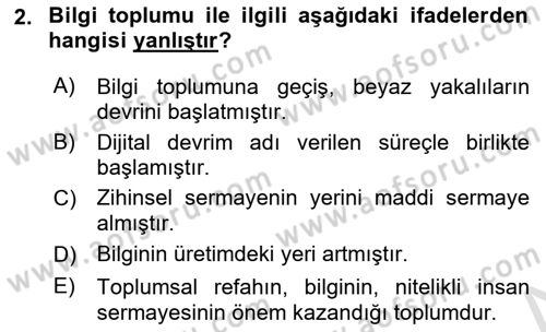 Web’de Telif Hakları ve Etik Dersi 2024 - 2025 Yılı Yaz Okulu Sınav Soruları 2. Soru