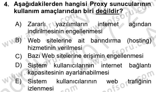 Web Tabanlı Kodlama Dersi 2017 - 2018 Yılı (Vize) Ara Sınav Soruları 4. Soru