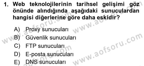 Web Tabanlı Kodlama Dersi 2018 - 2019 Yılı 3 Ders Sınav Soruları 1. Soru
