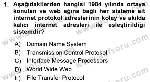 Web Tabanlı Kodlama Dersi 2021 - 2022 Yılı (Vize) Ara Sınav Soruları 1. Soru