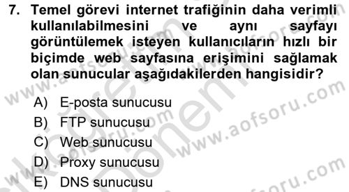 Web Tabanlı Kodlama Dersi 2021 - 2022 Yılı (Vize) Ara Sınav Soruları 7. Soru