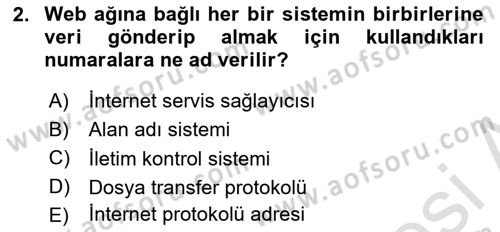 Web Tabanlı Kodlama Dersi 2022 - 2023 Yılı Yaz Okulu Sınav Soruları 2. Soru