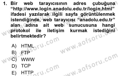 Web Tabanlı Kodlama Dersi 2024 - 2025 Yılı Yaz Okulu Sınav Soruları 1. Soru