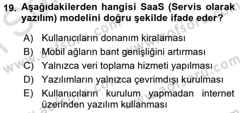 Web Tabanlı Kodlama Dersi 2025 - 2026 Yılı (Final) Dönem Sonu Sınav Soruları 19. Soru