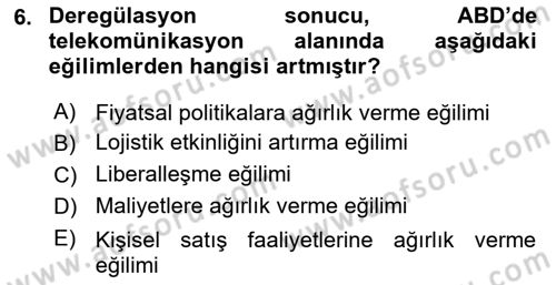 Web Tasarımı Satış ve Pazarlama Dersi 2017 - 2018 Yılı (Vize) Ara Sınav Soruları 6. Soru