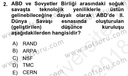 Web Tasarımı Satış ve Pazarlama Dersi 2017 - 2018 Yılı (Final) Dönem Sonu Sınav Soruları 2. Soru