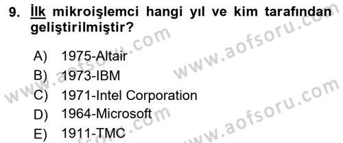 Web Tasarımı Satış ve Pazarlama Dersi 2023 - 2024 Yılı (Vize) Ara Sınav Soruları 9. Soru