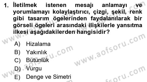 Görsel Web Tasarımı Dersi 2017 - 2018 Yılı (Final) Dönem Sonu Sınav Soruları 1. Soru