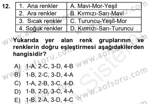 Görsel Web Tasarımı Dersi 2017 - 2018 Yılı (Final) Dönem Sonu Sınav Soruları 12. Soru