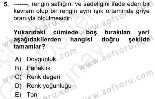 Görsel Web Tasarımı Dersi 2017 - 2018 Yılı (Final) Dönem Sonu Sınav Soruları 5. Soru