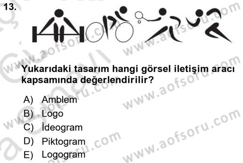 Görsel Web Tasarımı Dersi Ara Sınavı Deneme Sınav Soruları 13. Soru
