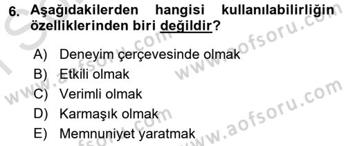 Görsel Web Tasarımı Dersi 2019 - 2020 Yılı (Final) Dönem Sonu Sınav Soruları 6. Soru