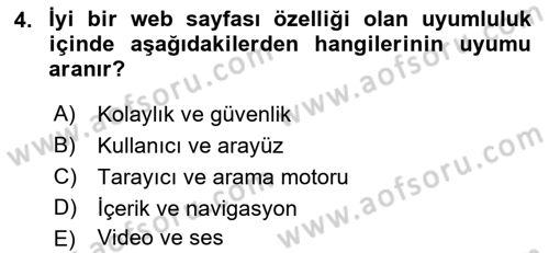 Görsel Web Tasarımı Dersi 2022 - 2023 Yılı (Final) Dönem Sonu Sınav Soruları 4. Soru
