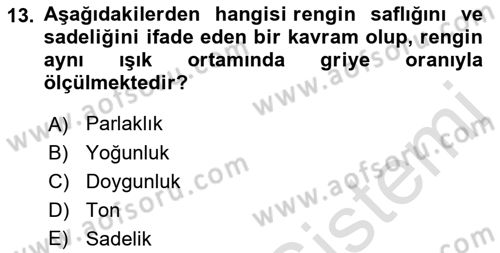 Görsel Web Tasarımı Dersi 2022 - 2023 Yılı Yaz Okulu Sınav Soruları 13. Soru