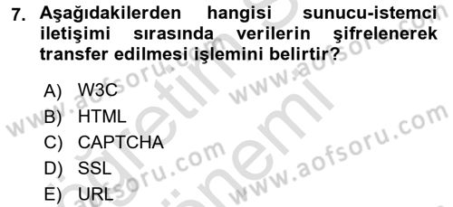 Görsel Web Tasarımı Dersi 2024 - 2025 Yılı (Final) Dönem Sonu Sınav Soruları 7. Soru