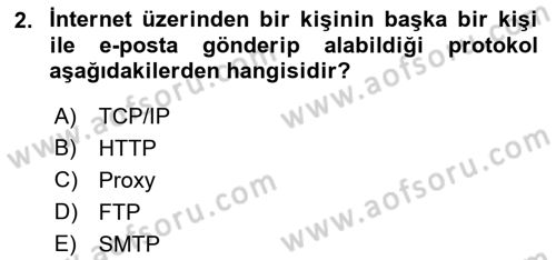 İnternet Tabanlı Programlama Dersi 2022 - 2023 Yılı Yaz Okulu Sınav Soruları 2. Soru