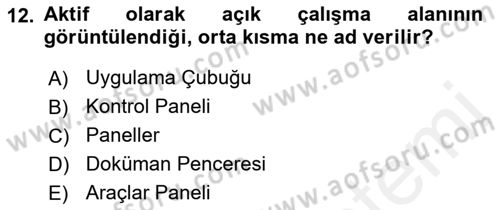 Web Grafik Tasarımı Dersi 2017 - 2018 Yılı (Vize) Ara Sınav Soruları 12. Soru
