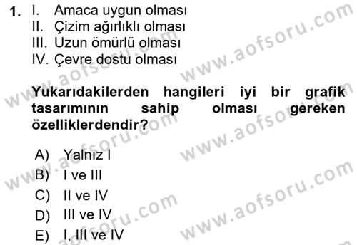 Web Grafik Tasarımı Dersi 2018 - 2019 Yılı 3 Ders Sınav Soruları 1. Soru