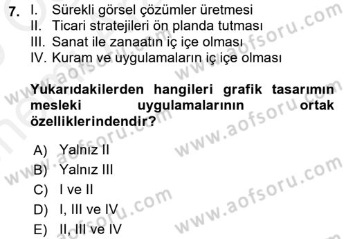 Web Grafik Tasarımı Dersi 2018 - 2019 Yılı (Vize) Ara Sınav Soruları 7. Soru