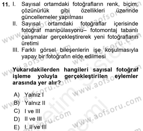 Web Grafik Tasarımı Dersi 2018 - 2019 Yılı (Final) Dönem Sonu Sınav Soruları 11. Soru