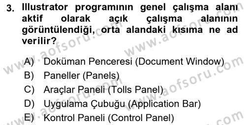 Web Grafik Tasarımı Dersi 2018 - 2019 Yılı (Final) Dönem Sonu Sınav Soruları 3. Soru