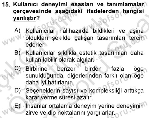 Web Grafik Tasarımı Dersi 2023 - 2024 Yılı (Final) Dönem Sonu Sınav Soruları 15. Soru