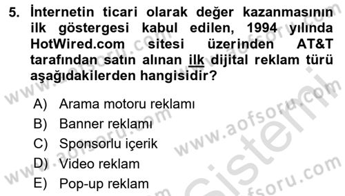 Web Grafik Tasarımı Dersi 2025 - 2026 Yılı (Vize) Ara Sınav Soruları 5. Soru